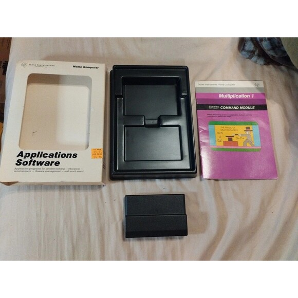 Multiplication 1 for Texas Instruments TI-99/4A - Complete In Box - Tested - Picture 1 of 11
